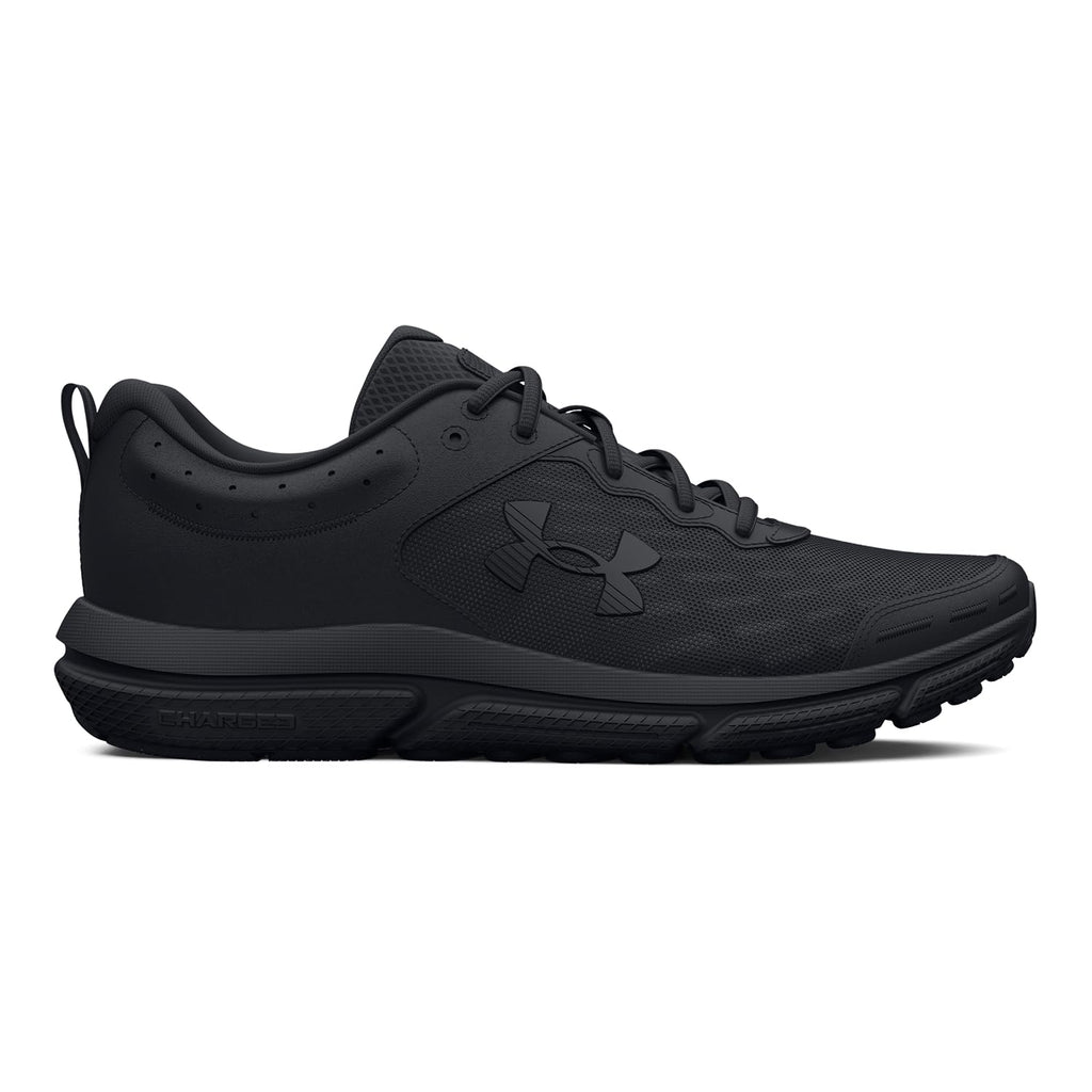 Under Armour Women's Charged Assert 10, (002) Black/Black/Black, 6, US