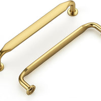 HOME EDIT Gold Solid Cabinet Handles & Pulls 5 Inch 20 Pack