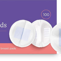 Lansinoh Stay Dry Disposable Nursing Pads, Soft and Super Absorbent Breast Pads, Breastfeeding Essentials for Moms, 100 Count - 200 Count