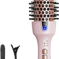 Wavytalk Versión Actualizada Cepillo Térmico, Cepillo Redondo Térmico Express de 1.5 Pulgadas con Iones Negativos Crea Secados de Calidad de Salón, Reducción de Frizz Iónico Hace el Cabello Más