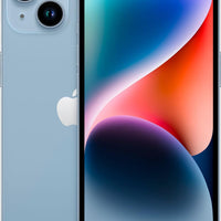 Apple iPhone 14, 128GB, Blue for AT&T (Renewed Premium)