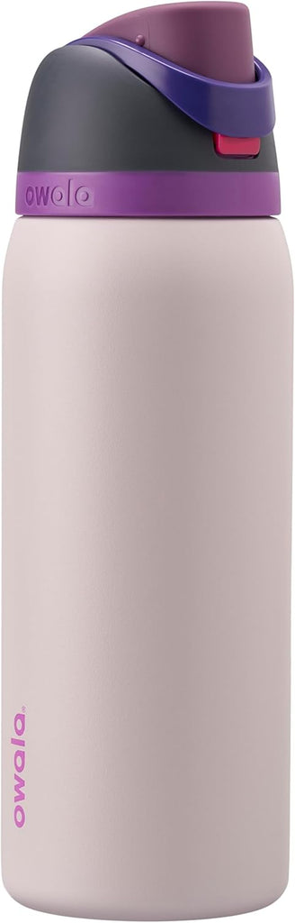 Owala FreeSip Stainless Steel Water Bottle 32 oz Dreamy Field