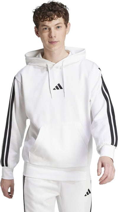 Adidas Men's Essentials 3-Stripes Fleece Hoodie