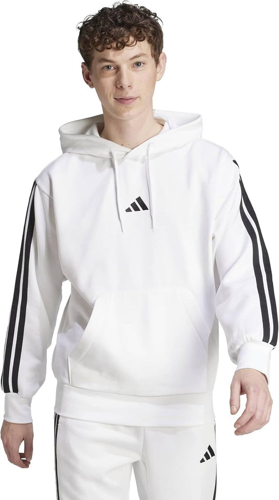Adidas Men's Essentials 3-Stripes Fleece Hoodie