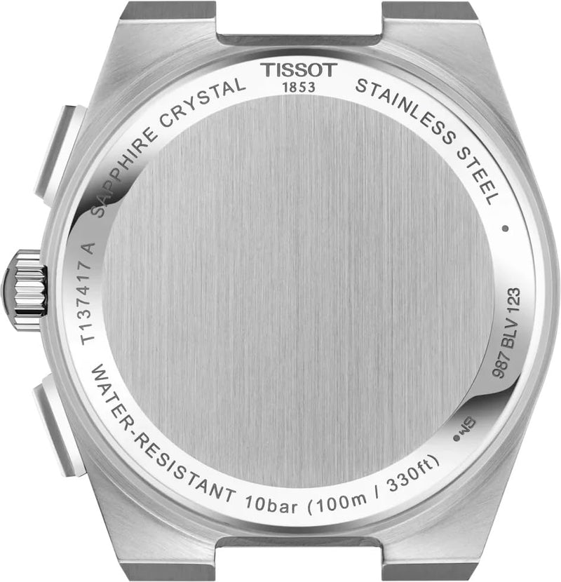 Tissot PRX Cronógrafo Suizo de Cuarzo 41 mm Esfera Azul para Hombre