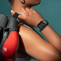 Motorola Moto Watch Fit, Fitness Tracker, GPS, Sleep Monitor, Black Dial & Green Band