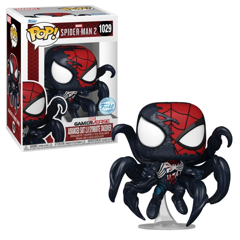 Funko Pop! Marvel Spider-Man Advanced Suit 2.0 Symbiote Takeover