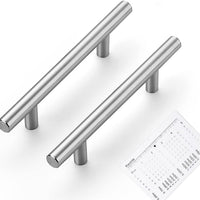 Ravinte Brushed Nickel Cabinet Pulls Cabinet Handles 3-1/2 Inch CC, 24 Pack