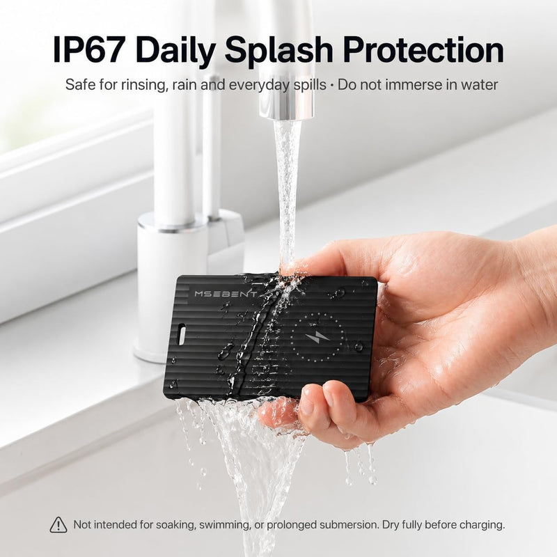 MSEBENT Wallet Tracker Card, Apple MFi Certified