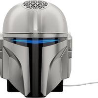 Paquete Echo Dot Star Wars: incluye Echo Dot, Deep Sea Blue y el soporte para casco Mandalorian