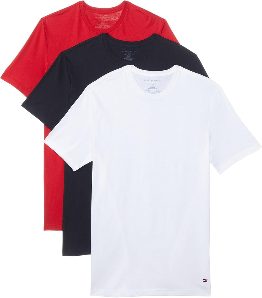 Pack 3 camisetas Tommy Hilfiger Men's Cotton Classics Crewneck Undershirts