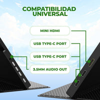 AOC 16" Portable Monitor FHD 60Hz USB-C IPS Ultra Slim Smart Cover 16T20
