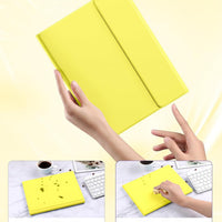 Funda con Teclado Harvopu para iPad 11" (A16) / iPad 10.ª Gen - Amarillo