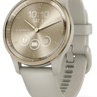 Garmin vívomove® Trend, Stylish Hybrid Smartwatch, 40mm, French Gray
