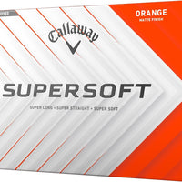 Callaway Golf Supersoft Golf Balls (2025, Orange)