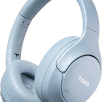 TOZO HT3 Hybrid Noise Cancelling Wireless Headphones, 90H Over Ear Headset