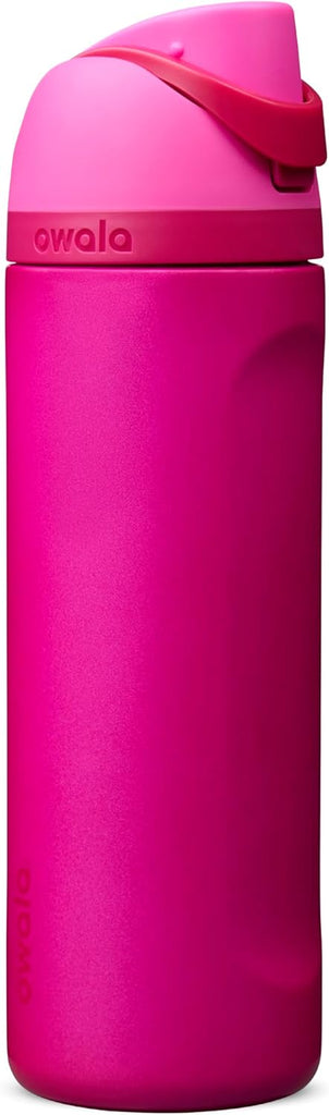 Owala FreeSip Stainless Steel Water Bottle 24 oz Read My Lips
