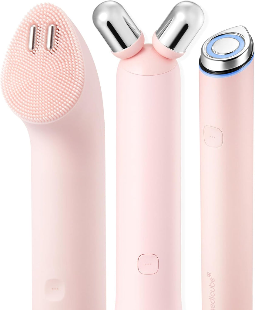 medicube Mini Booster Pro Plus Full Facial Device Set - Glow Boost, Pink