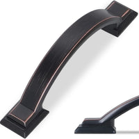 BUKOBYHE 30 Pack 2.5 Inch(64mm) Kitchen Cabinet Handles Oil Rubbed Bronze Cabinet Pulls Zinc Alloy Drawer Pulls Solid Ki