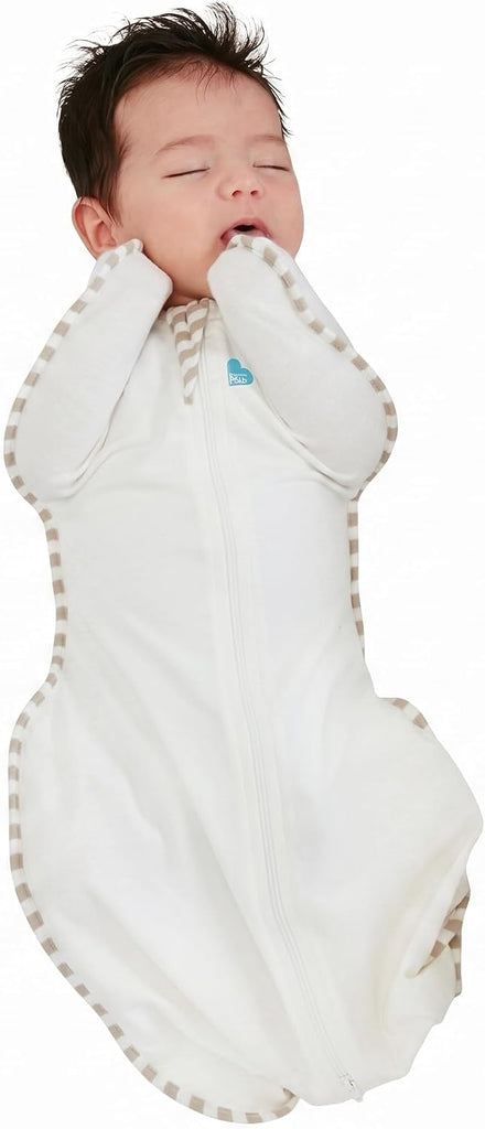 Love to Dream Swaddle Up Organic, Baby Sleep Sack | 1.0 TOG, 8-13lbs, Cream