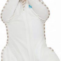 Love to Dream Swaddle Up Organic, Baby Sleep Sack | 1.0 TOG, 8-13lbs, Cream