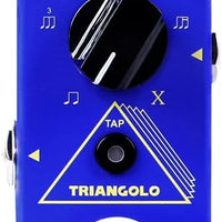 MOOER TRIANGOLO Guitar Micro Tremolo Pedal with 3 Selectable Wave Forms, 5 Different Sub Division Values, Guitar Gigging