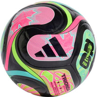 adidas Unisex-Adult World Cup League Beach Ball, Black/Flash Aqua/Lucid Pink/Lucid Lemon