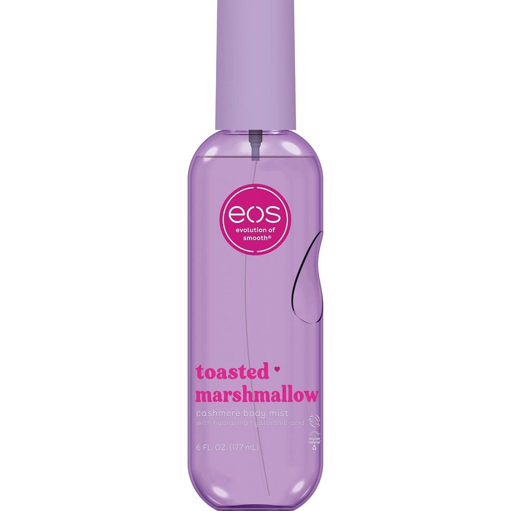 eos Cashmere Body Mist, Toasted Marshmallow, Toasted Vanilla, Sweet Marshmallow, Hair Mist, Body Spray for Women Moistur