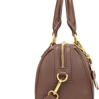 Montana West Lee Satchel Purses for Women, Small Top Handle Handbag, Convertible Crossbody Satchel