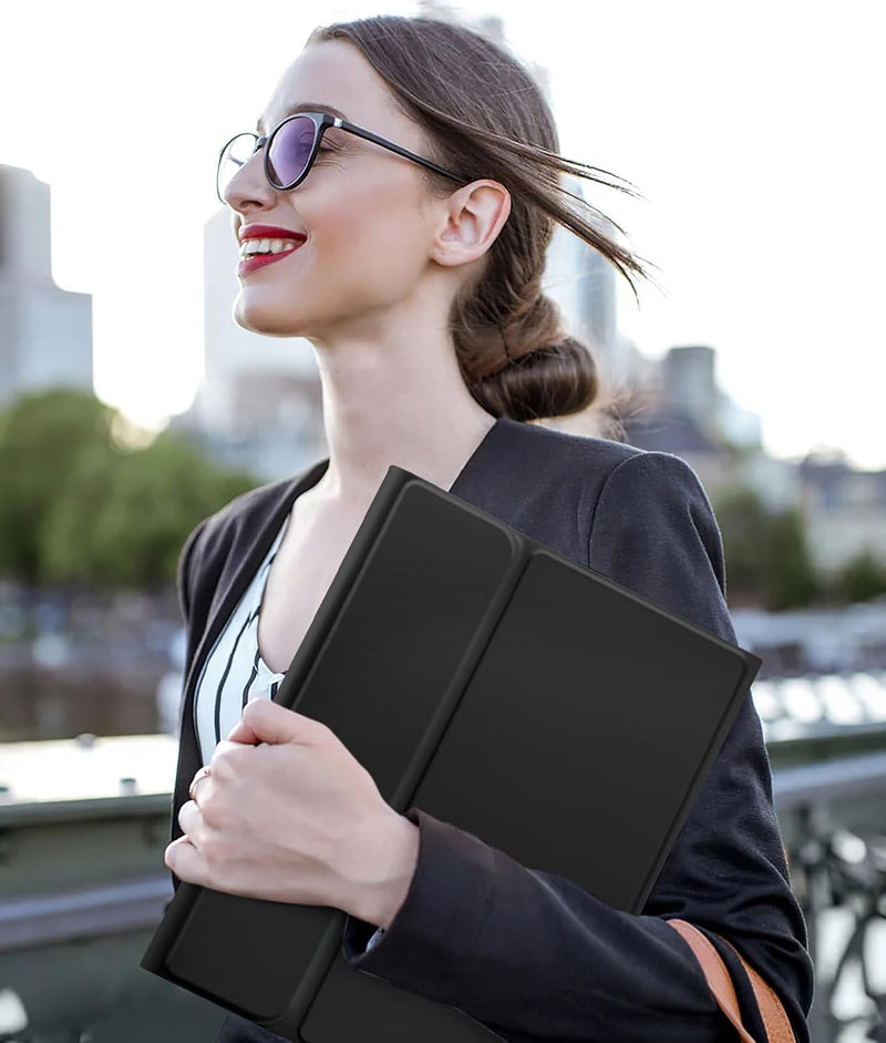 Funda con Teclado Harvopu para iPad 11" (A16) / iPad 10.ª Gen - Negro