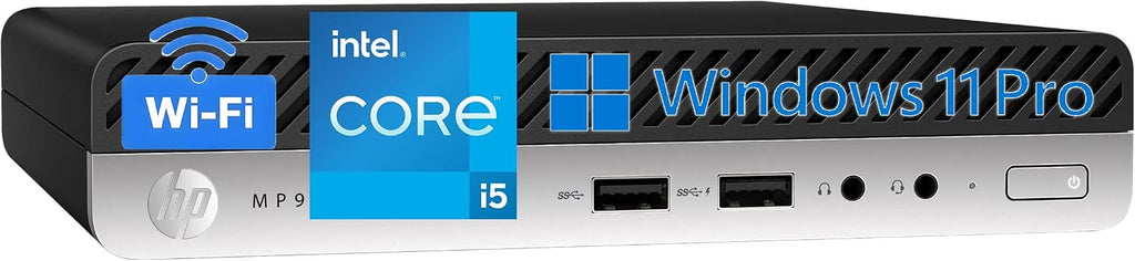HP Mini PC, Intel Core i5-9500T, 16GB DDR4 RAM, 512GB SSD, 2X DisplayPort