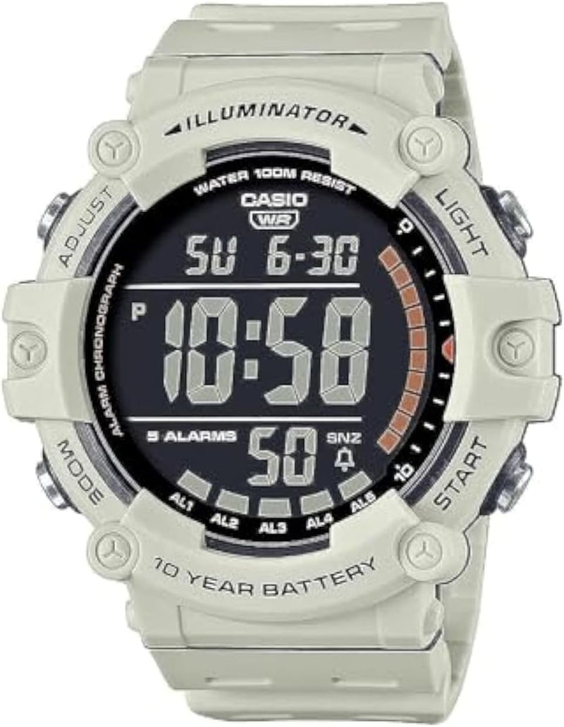 Casio Illuminator AE1500WH Series | 10-Year Battery | LED Backlight