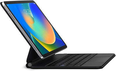 Funda con Teclado runelk para iPad 10.ª / 11.ª Gen (A16) - Lamp Black
