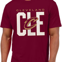 Junk Food NBA - Cleveland Cavaliers City Mesh Adult SS T-Shirt