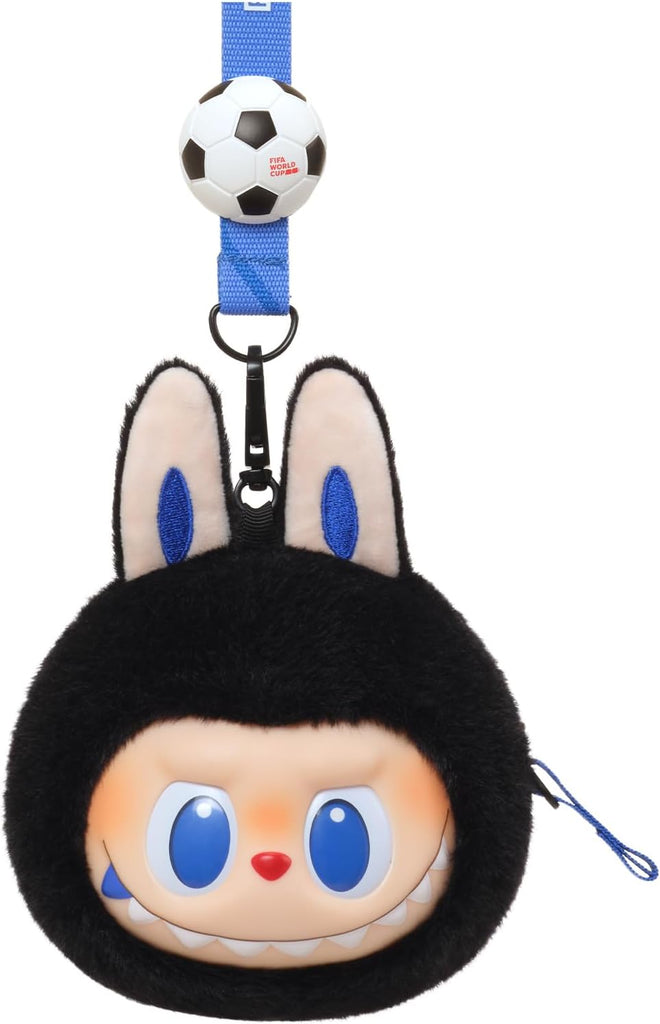 POP MART THE MONSTERS × FIFA SERIES - Vinyl Plush Lanyard, Keychain with Cute Labubu Head, FIFA World Cup 2026 Pendant for Keys, Phones, Card Holder, Gift for Sports Fans, Teenagers, Adults