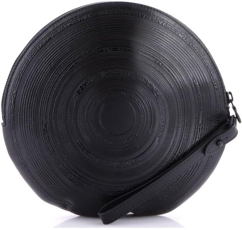 Louis Vuitton Estuche de mano para discos de vinilo de segunda mano, color negro