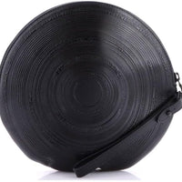 Louis Vuitton Estuche de mano para discos de vinilo de segunda mano, color negro