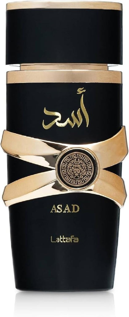 Lattafa Perfumes Asad for Unisex Eau de Parfum Spray, 3.4 Ounce