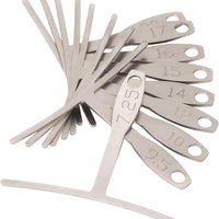StewMac Understring Radius Gauges, Set of 9, Standard Width