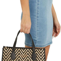 GUESS Silvana Chevron Tote