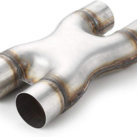 Exhaust X Pipe 2.5" Inlet, A-KARCK 2.5" Outlet 12" Long Stainless Steel X Pipe for Smoother Exhaust