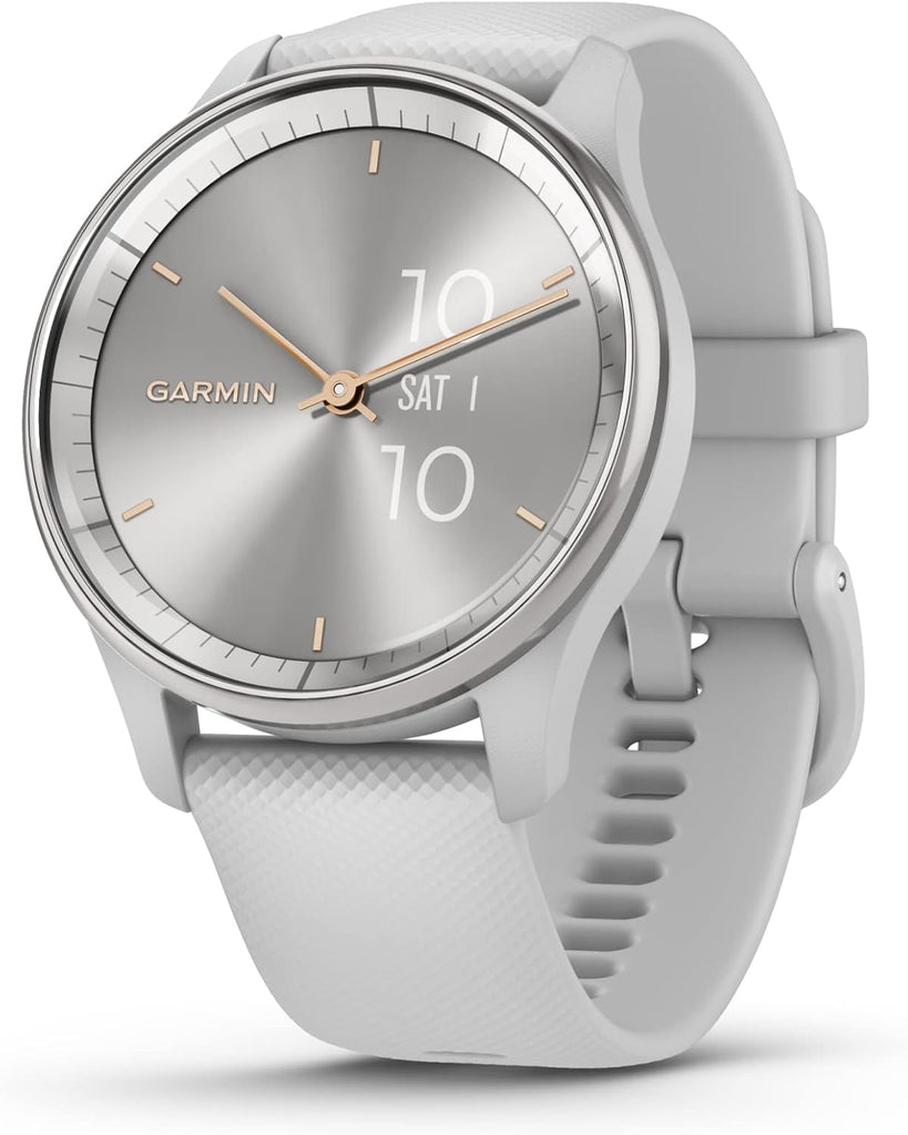 Garmin vívomove® Trend, Stylish Hybrid Smartwatch, 40mm, Mist Gray