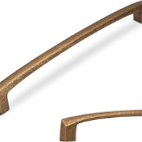 BUKOBYHE 10 Pack 7-1/2 Inch Kitchen Cabinet Handles Antique Brass Cabinet Pulls Vintage Drawer Pulls Aged Kitchen Hardwa