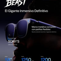 VITURE Beast XR/AR Glasses: Biggest. Boldest. Smartest. 174" 1200p, 58°FOV