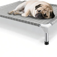 Elevated Dog Bed Pet Cot - Raised Dog Cots Beds for Medium Dogs