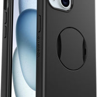 OtterBox OtterGrip Symmetry Case for iPhone 15 / iPhone 14 / iPhone 13 for MagSafe, Drop Proof, Protective Case with Bui