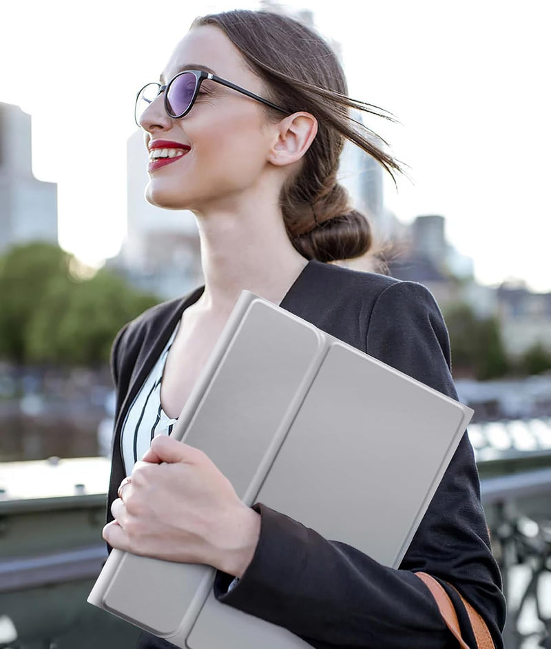 Funda con Teclado Harvopu para iPad 11" (A16) / iPad 10.ª Gen - Gris