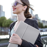 Funda con Teclado Harvopu para iPad 11" (A16) / iPad 10.ª Gen - Gris