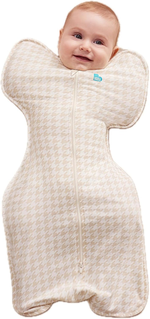 Love to Dream Swaddle Up Baby Sleep Sack | 1.0 TOG, 13-19lbs, Houndstooth
