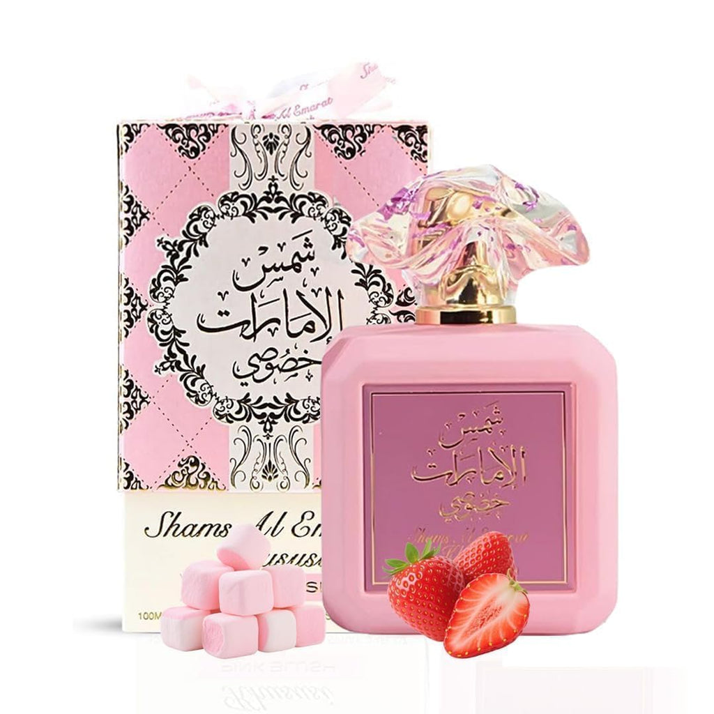 xinhaul Pink Blush Perfume for Women, Marshmallow Blush Eau De Parfum - Romantic & Sweet Arabian Perfume - A Captivating Scent Wrapped in Pink Bottle 100 Ml (3.4 OZ)